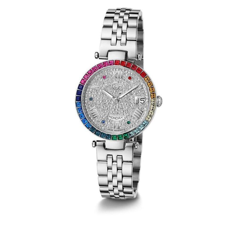 GC Stainless Steel Bracelet Watch Women Gray Watches